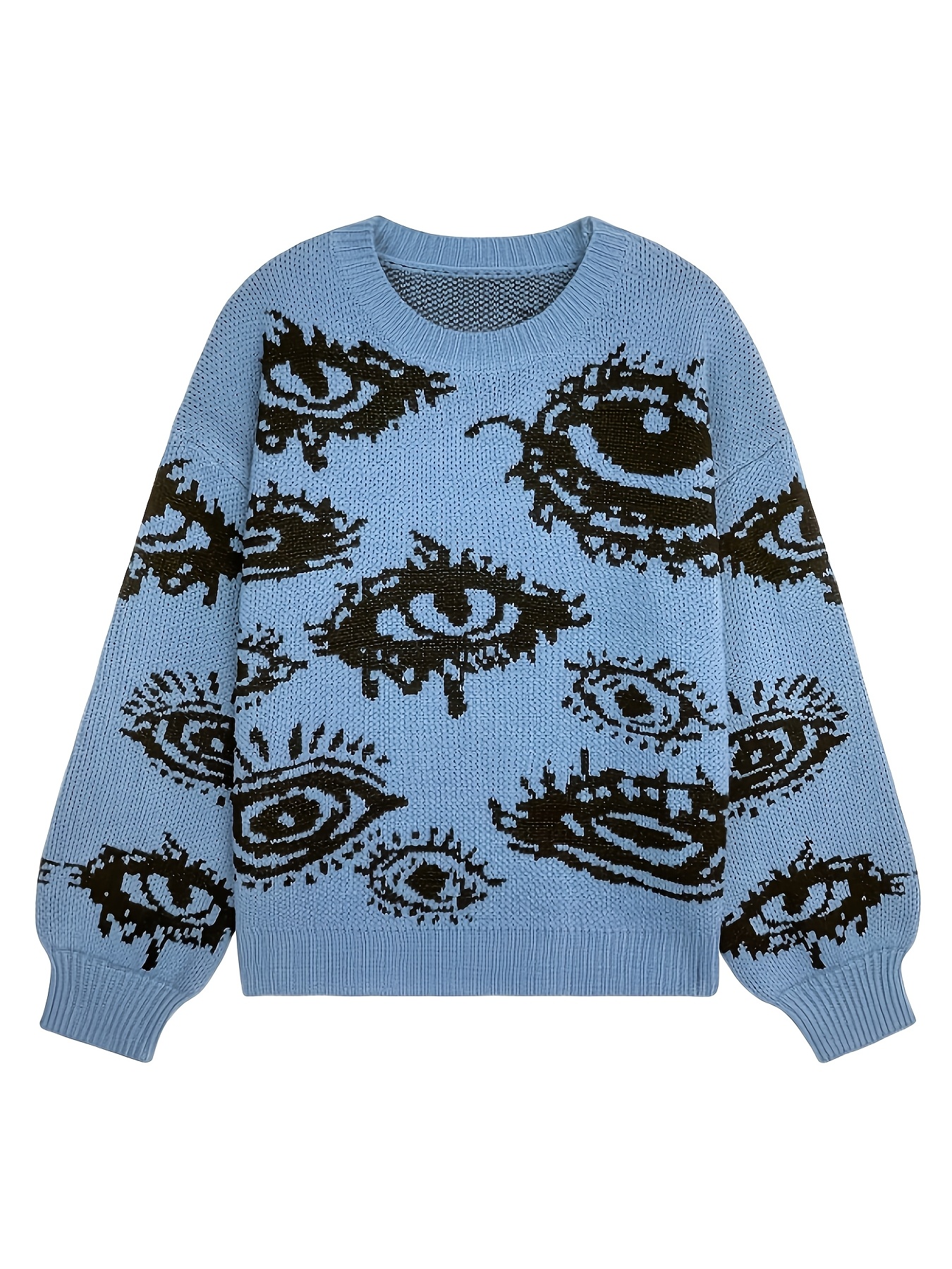 【GRAVER】23FW★ Eye Bullet Mark Sweatshirt Eye Bullet Mark Sweatshirt - GRAVER | 60% - Asian Fashion