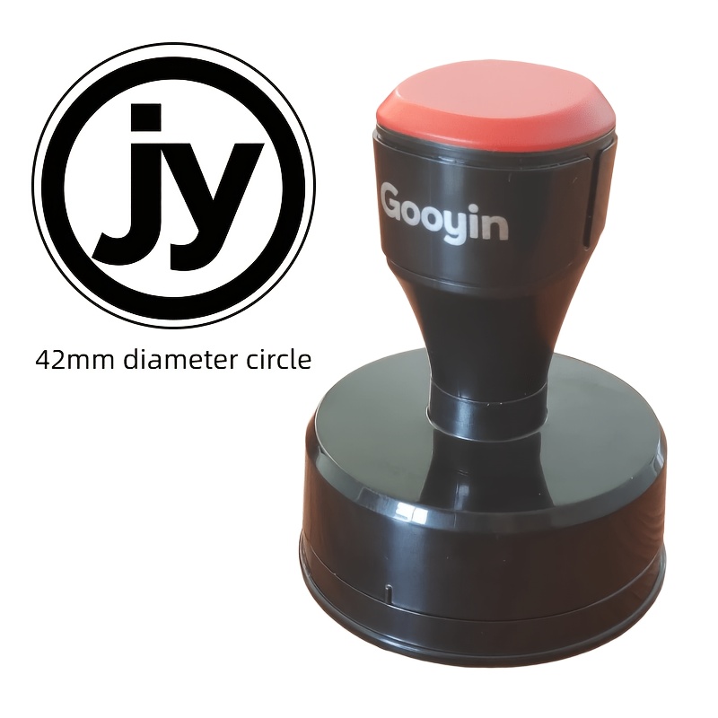 TEMU [custom Stamp] For Retail Brands, Multi- , Built-in Pad For Pressing, Used For Storage Boxes, Cups, Baking Paper Bags, Canvas Bags, And Linen