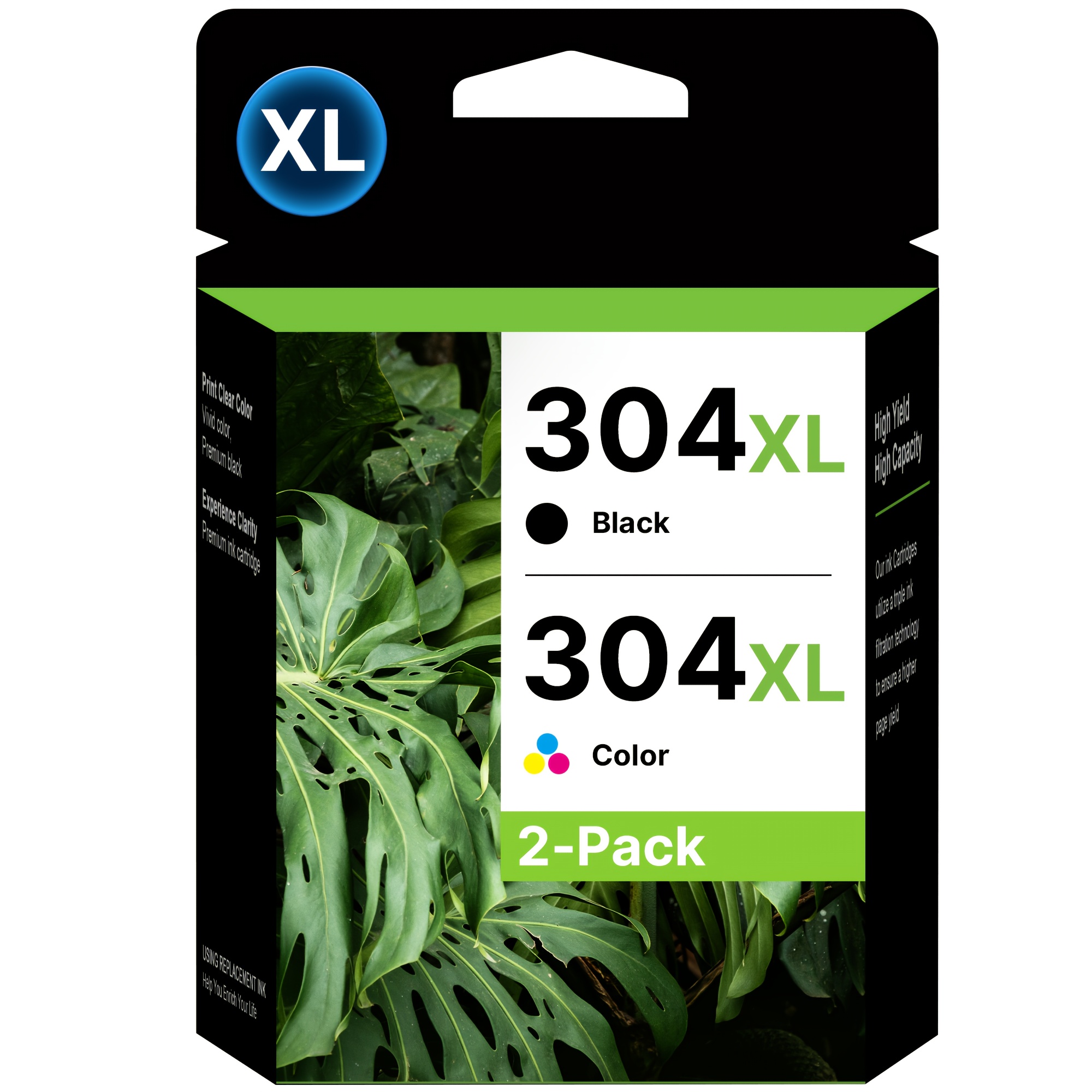 TEMU 1pc & 1pc Color Compatible Ink Cartridge Suitable For 3760/3762/2600/2630/2633/3720/3750, 5010/5020/5030/5032/5055, Amp 120/131 Printers