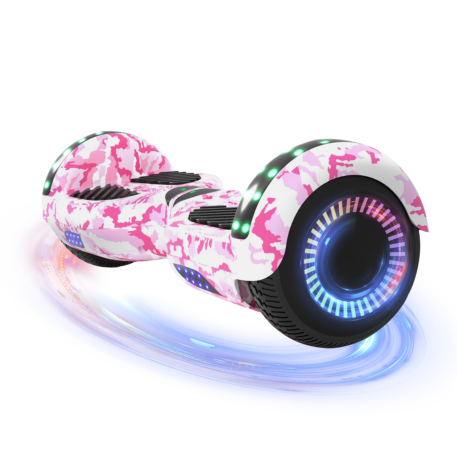 300W 7.5MPH Hoverboard for Kids, 7.5 Mile Range, 3H Charge, 6.5