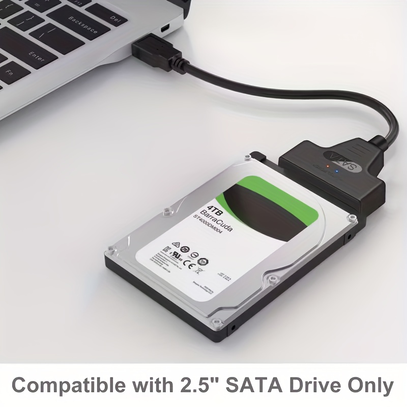 adaptador de disco duro externo sata a usb 3.0 - transferencia de     velocidad,  , compatible con uasp, compacto y   para viajes