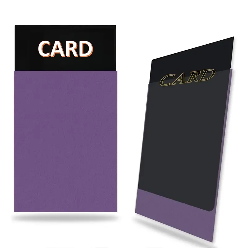 multi colored card sleeves Metallic Color Same Color Inside & Out 1000ct MTG Card Sleeves, 10