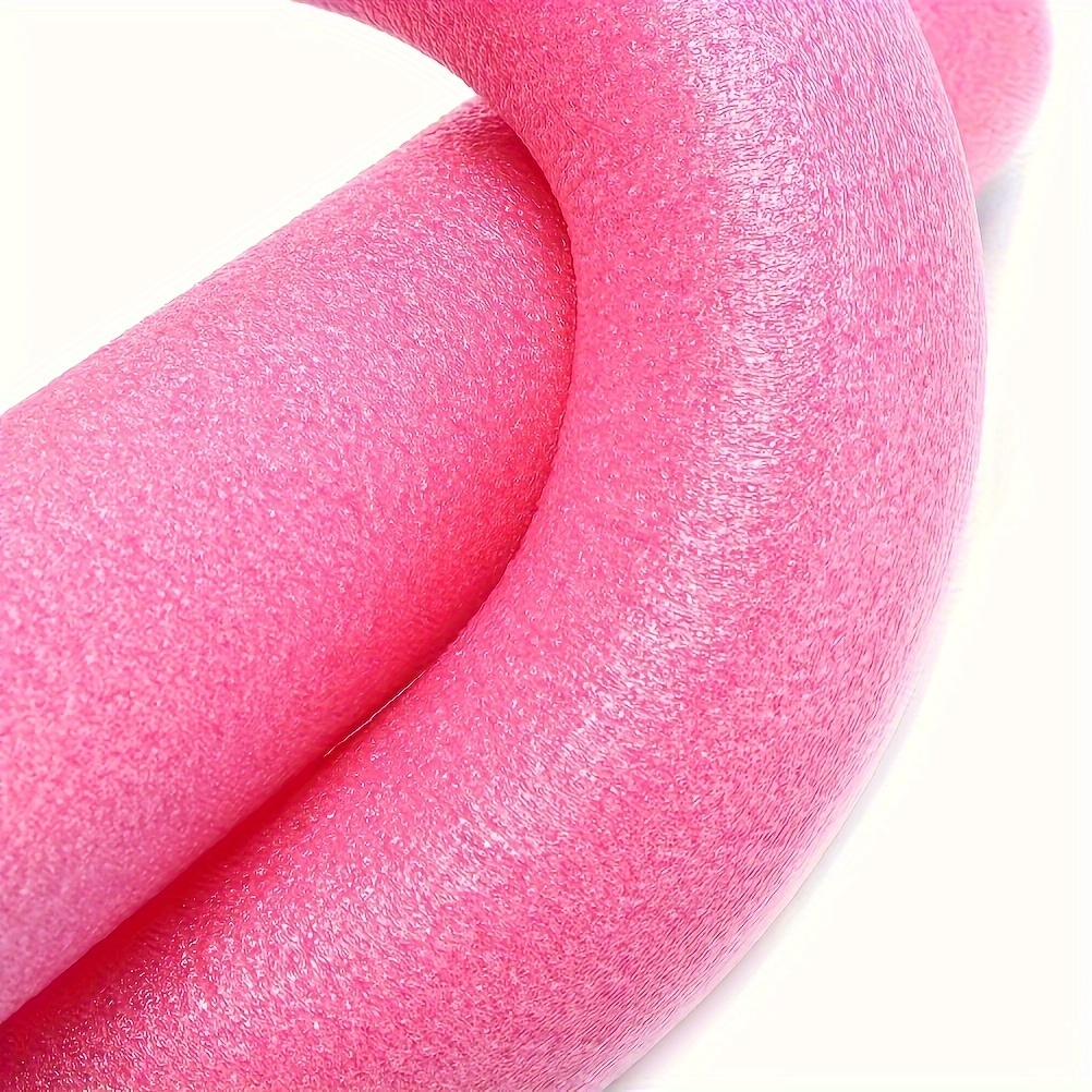 2 Pcs 59-inch Long Multi-colored Pearl Cotton Foam Pool Noodle 