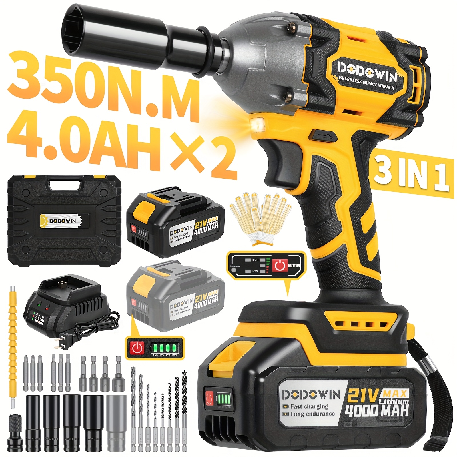 Electric Drill Difference Between Screw Gun And Impact Driver Impact Drill  Sold On Temu United States