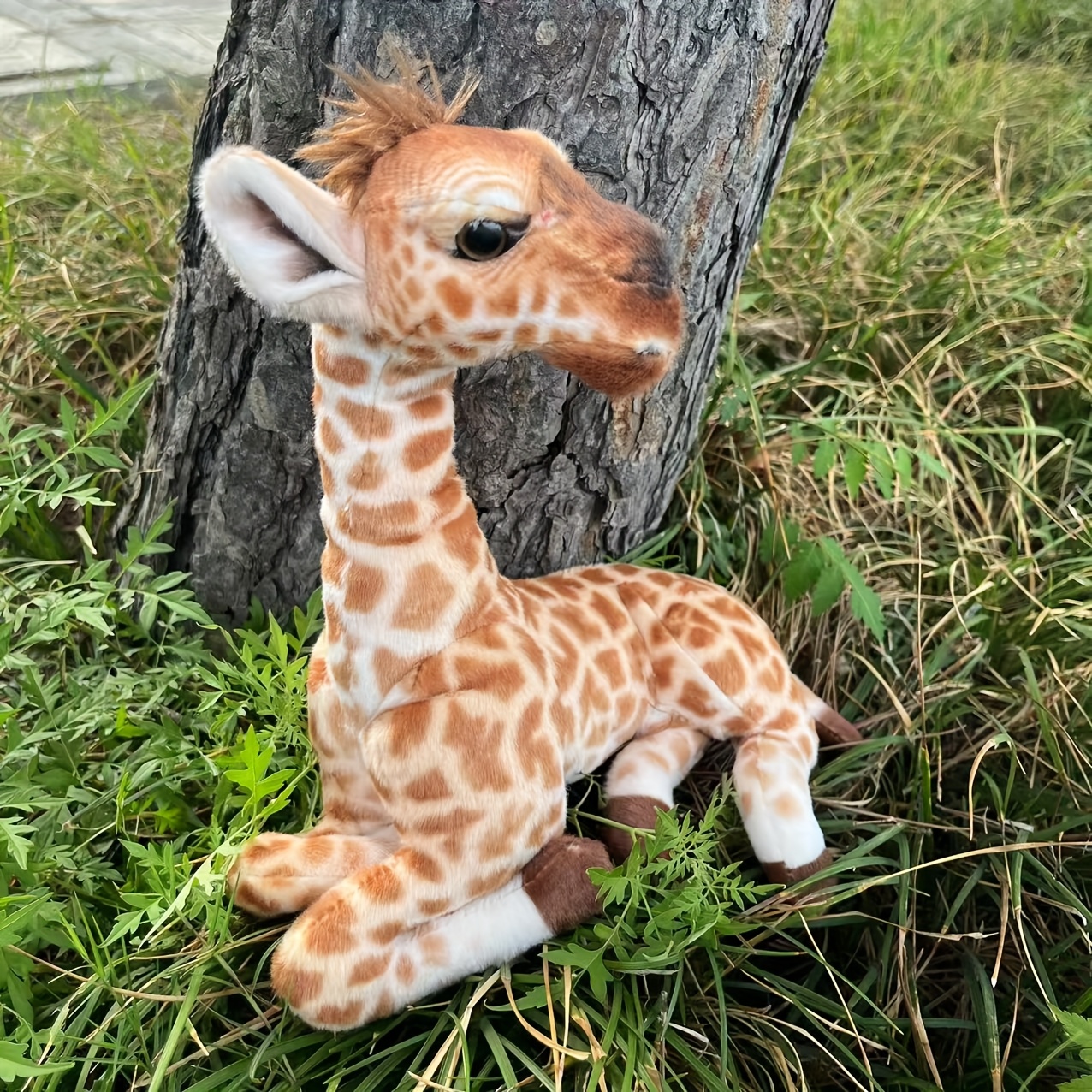 ぬいぐるみ Giraffe Plush Toy 23cm 9 05in simulation giraffe plush stuffed animal giraffe - Temu