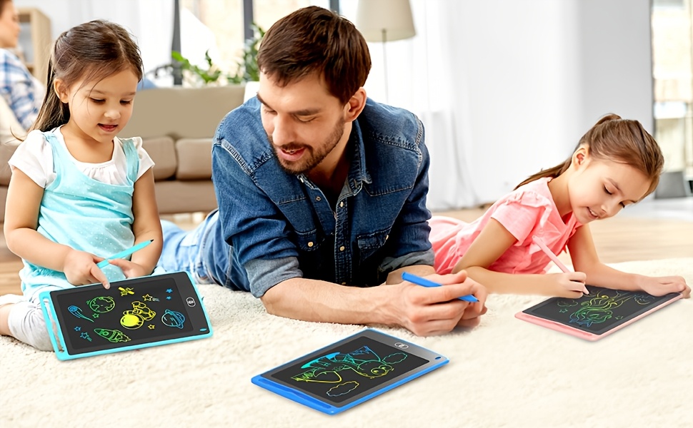 8.5 Inch LCD Writing Tablet, Electronic Drawing Writing Board, Erasable Drawing Doodle Board, Doodle Pad Toys for Youngsters Adults Learning & Education