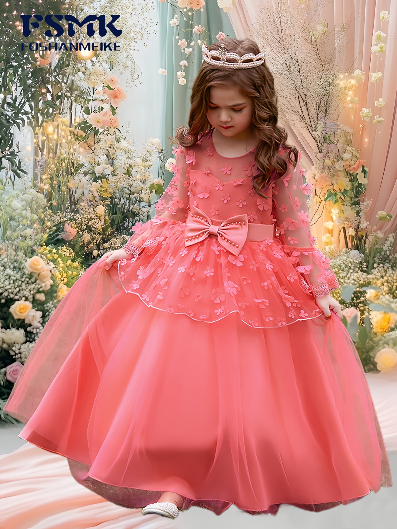 elegante a maniche lunghe pizzo Temu Italy