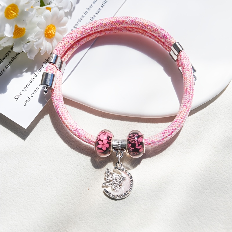 Lightweight Moon & Butterfly Pet Collar for Small Dogs & Cats