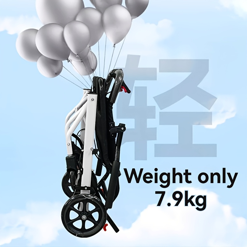 Ultra Lightweight And Durable Carbon Steel Classic Driving Assistance, with Comfortable Seats And Storage Shelves, Easy to Fold Design, Convenient to Carry And Can Be Used On Airplanes - Image 2