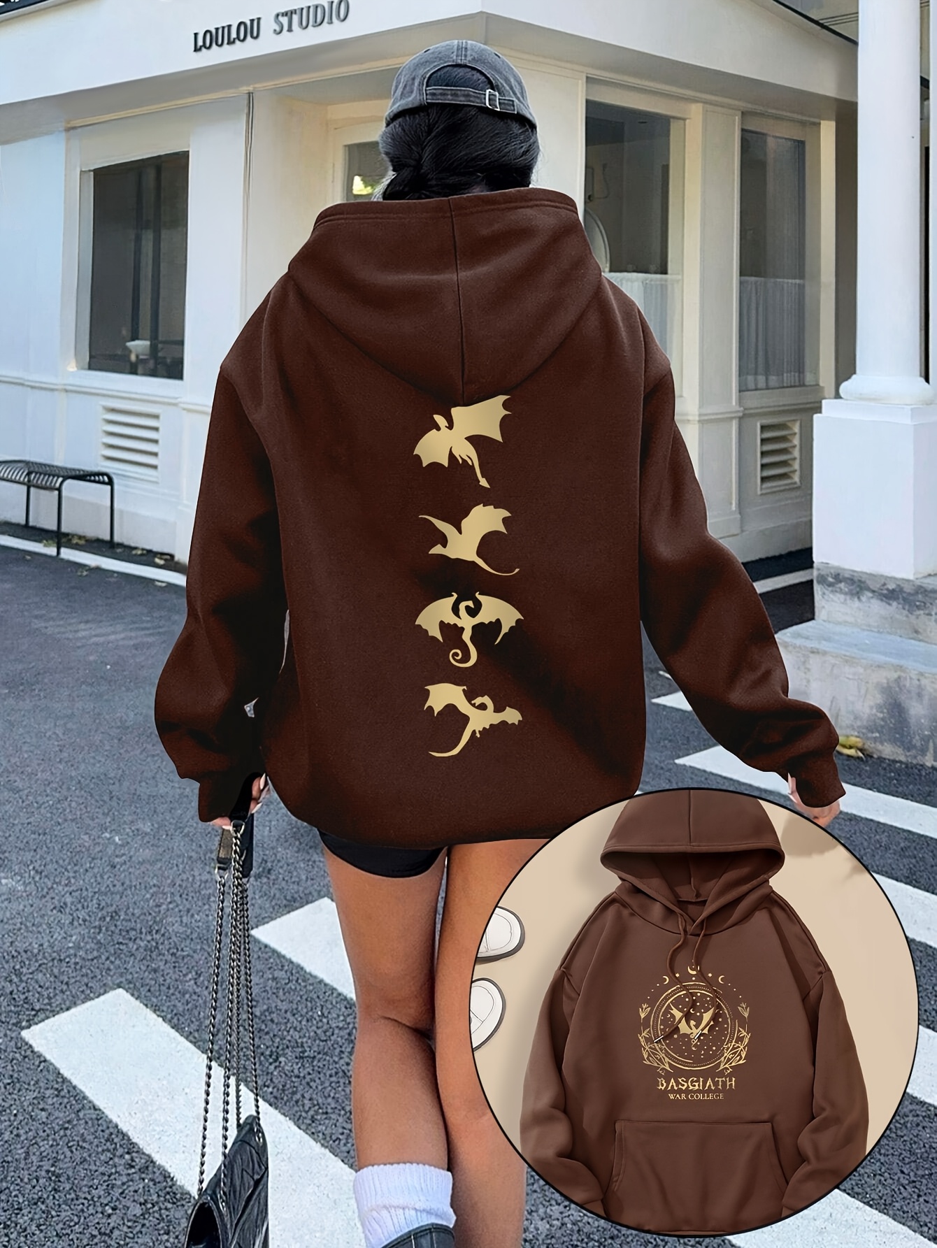 college bookish 4th wing monogram print - Temu Canada