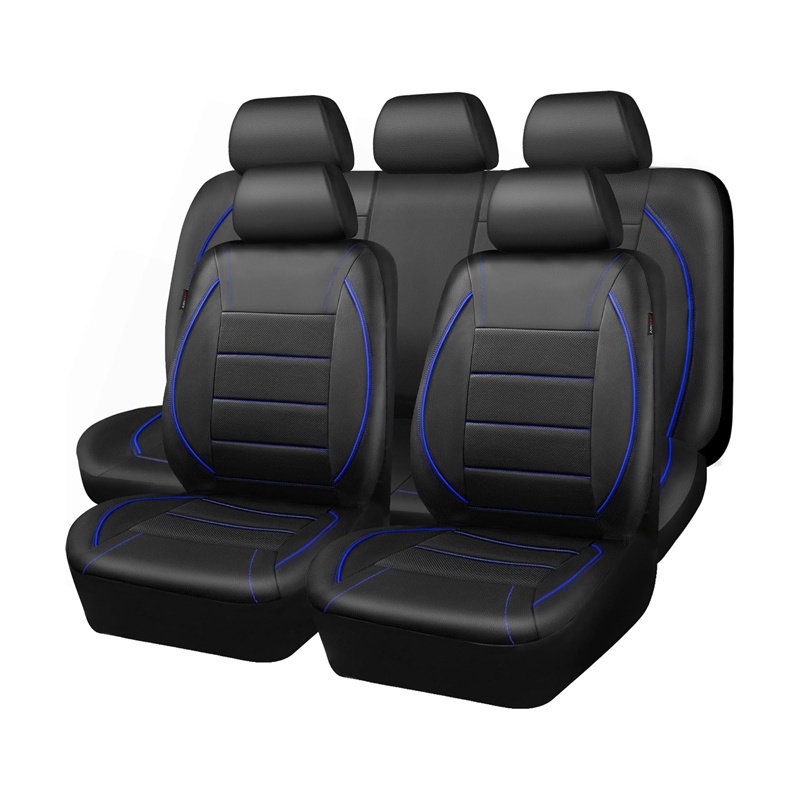 TEMU 2pcs/5pcs Car Seat Covers And 2pcs/5pcs Headrest Covers, Universal Car Seat Cushion Covers