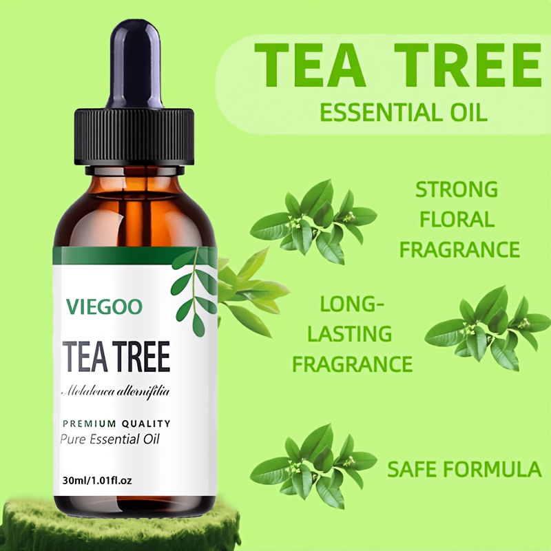 Tea Tree Essential Oil for Moisturizing, Firming & Brightening Skin