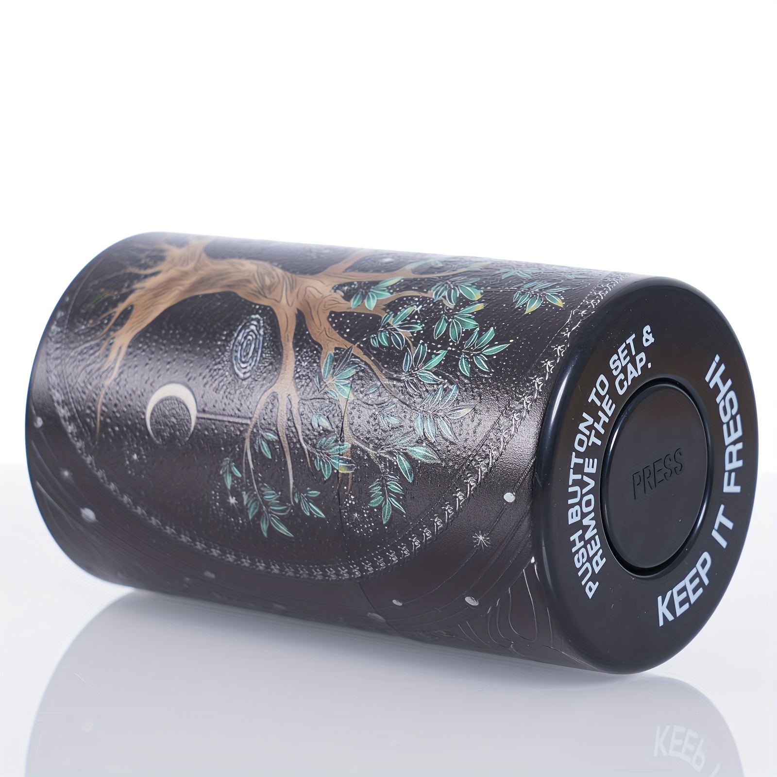 vacuum seal tobacco 1 Vacuum-sealed Tobacco Storage Canister. High-quality, with Unique  Creative Patterns, Vacuum Storage, Odor-proof, Moisture-proof, Portable  Daily-use