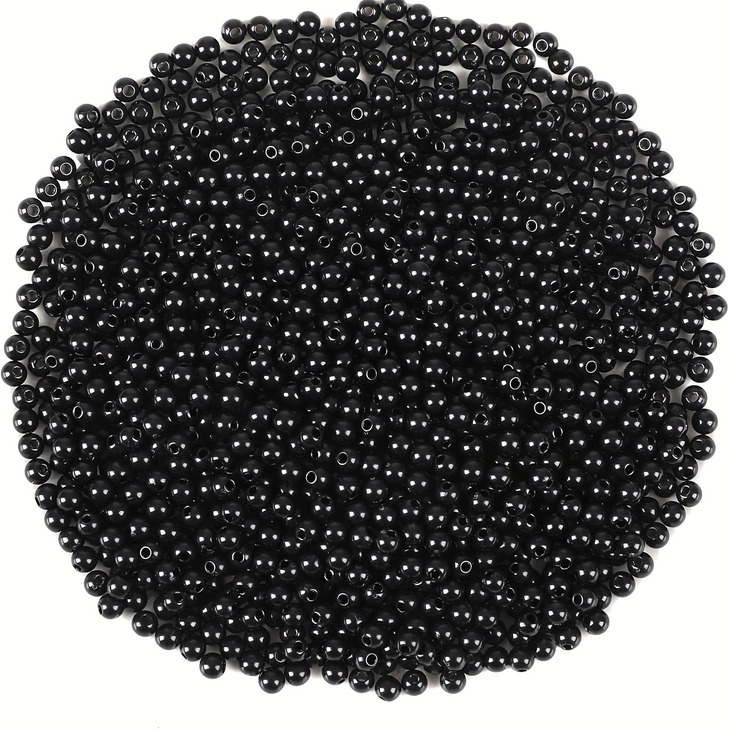 

Diy4mm Spacer Round , For Bracelet Necklace Jewelry Making Crafts