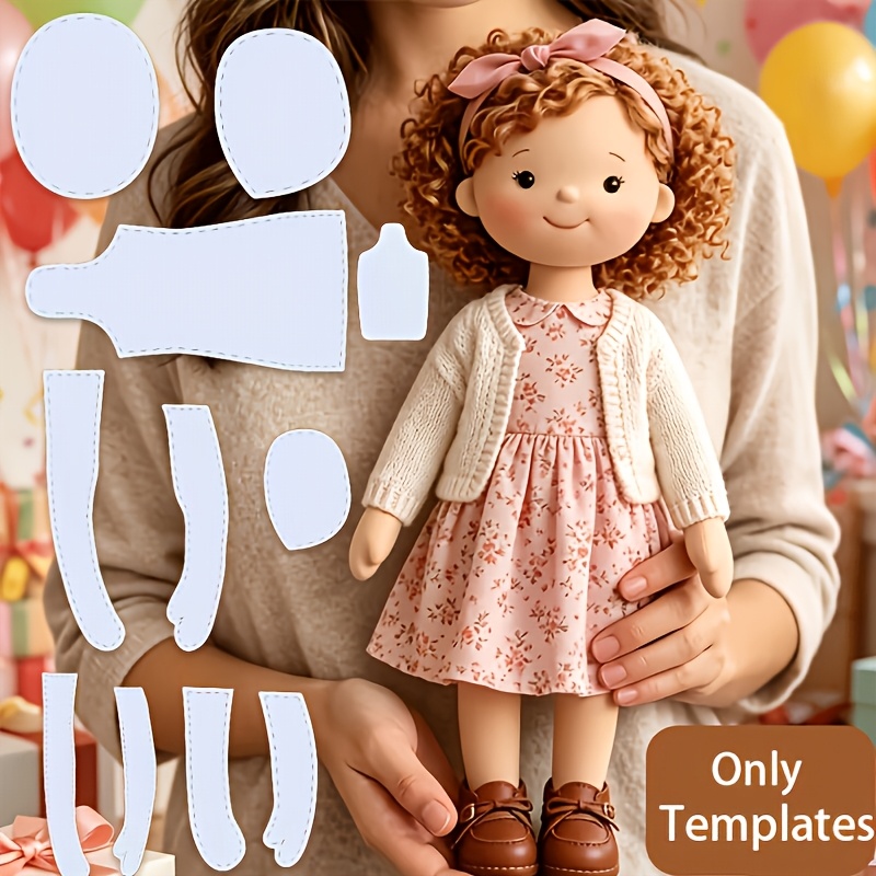 TEMU A Set Of 11 Reusable Templates - Handmade Diy Painting Stencils With Detailed And Limb Designs, Suitable For Fabric Crafting, Ideal For