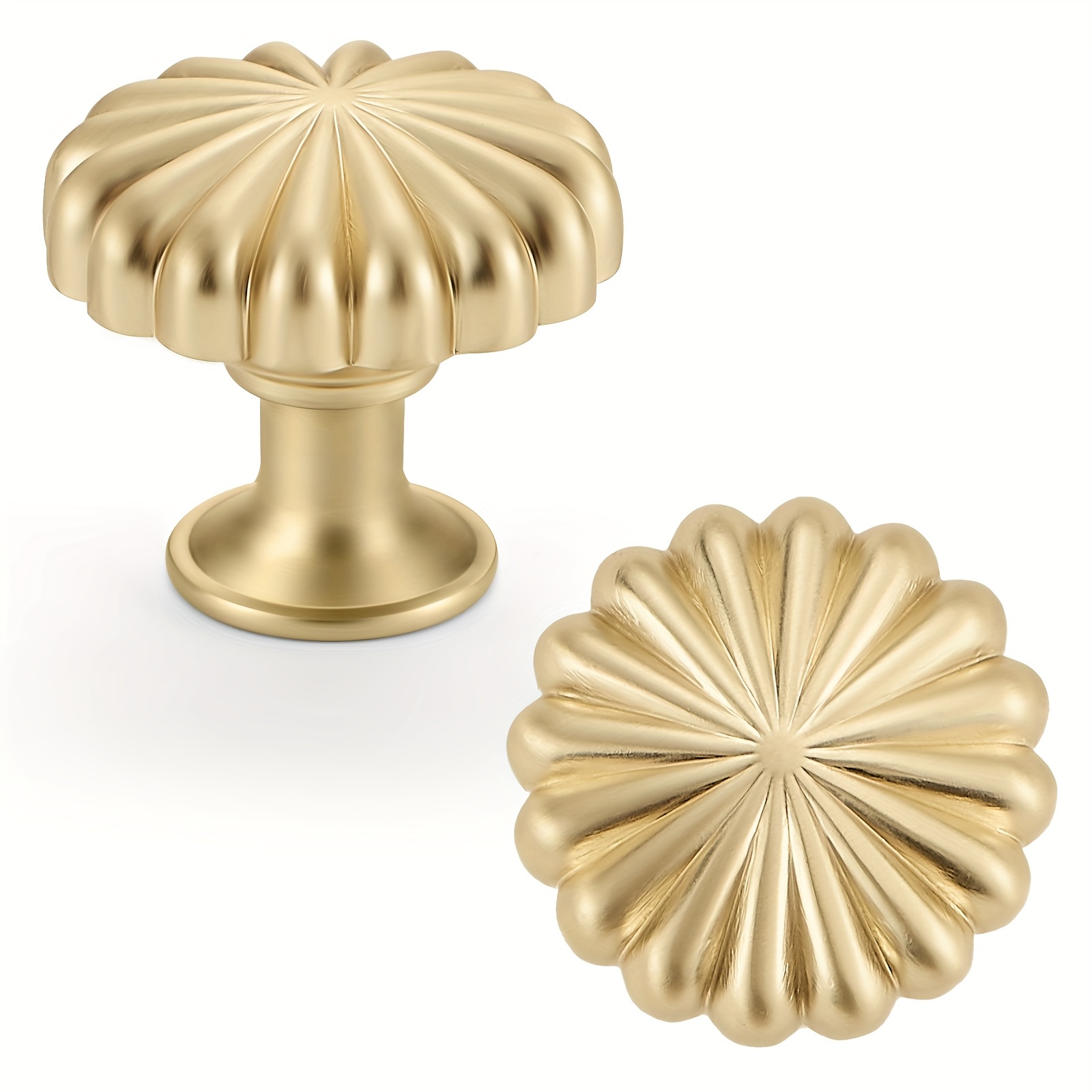 vintage gold knobs for dresser Brass European Angel Cabinet Handles main image 1