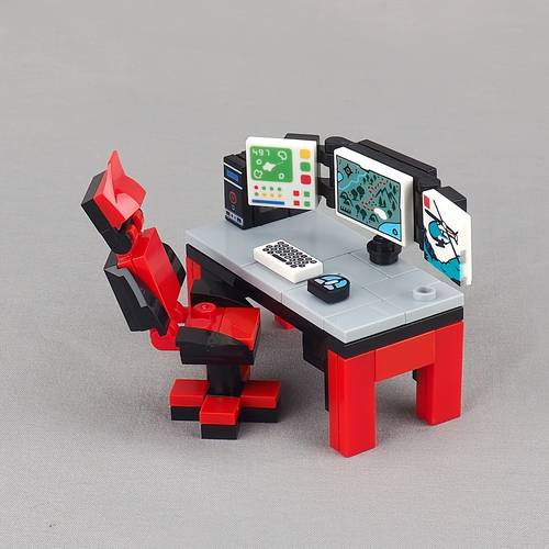 imagen del artículo 1 pieza accesorio de figura de de silla de esports de juego de escritorio