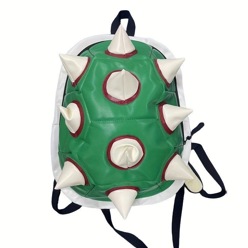 turtle shell backpack role play costume accessory prop   leather cartoon backpack toy 19 inch