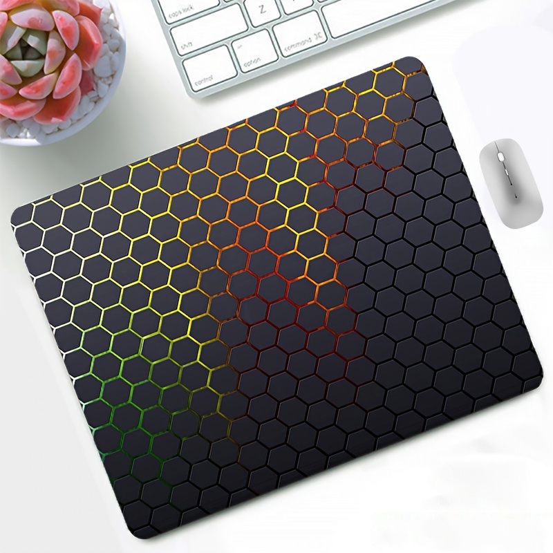 

Anime-inspired Non-slip Rubber Mouse Pad, 7x8.6in - Desk Mat For Gaming And Office Use, Black