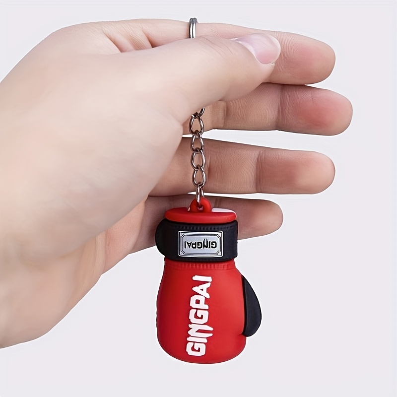 Llavero De Guantes De Boxeo Acrílico 2D – Set De 2 Unidades De 5.8 Cm – Accesorio Deportivo Y Regalo Para Fans Del Boxeo – Ideal Para Mochilas Y Llaves