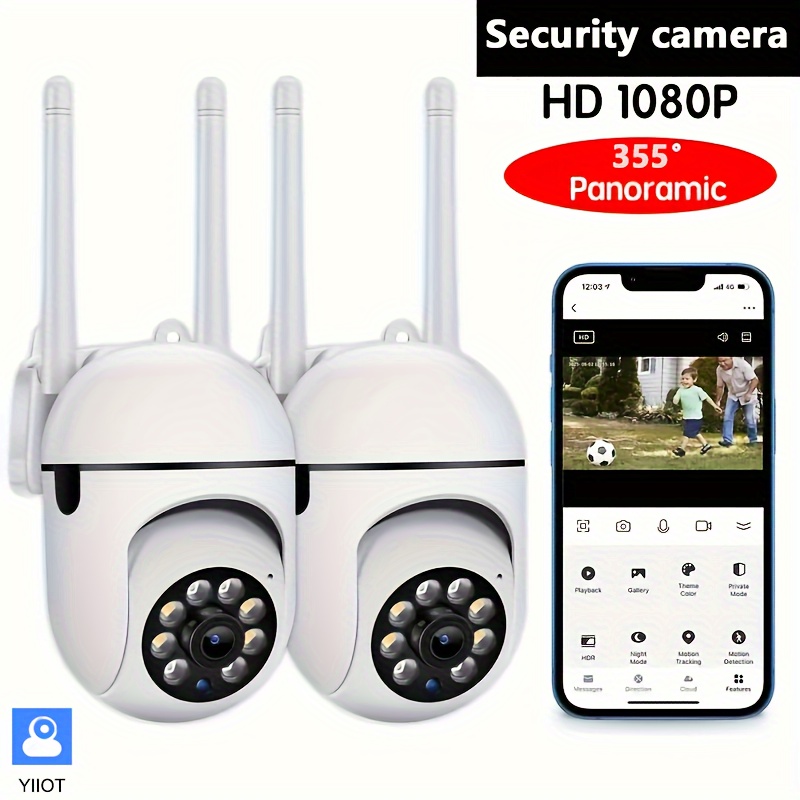 high definition wifi monitoring camera 355 degree intercom high definition   camera remote high definition night vision camera app operation details 1