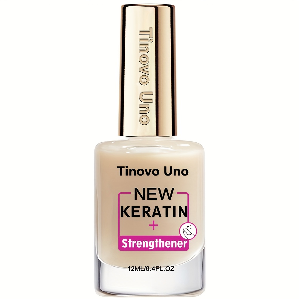 Tinovo Keratin Nail Strengthener, Natural Quick Drying, Required, Covers Nail And , Brightens Nail Surface, Enhances Nail Hardness