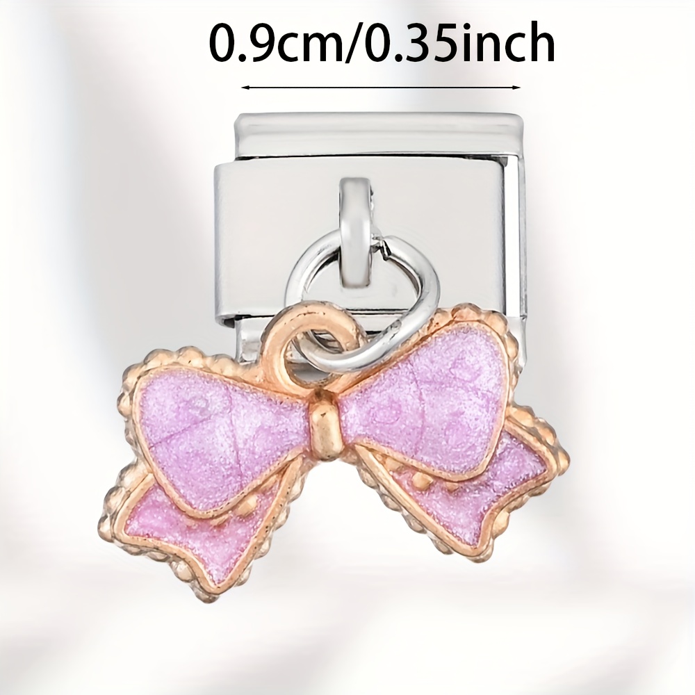 Handmade Colored Bow Jewelry Set, DIY Beading Supplies