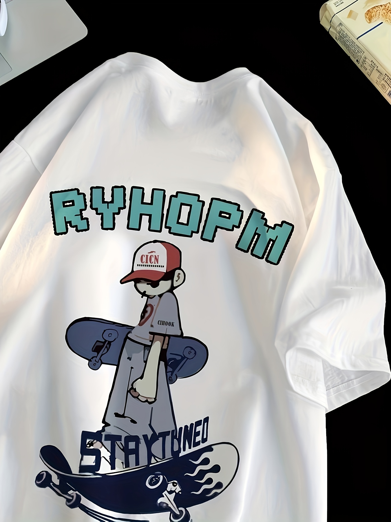 boys' short sleeve t shirt summer 2025 a new style teenagers