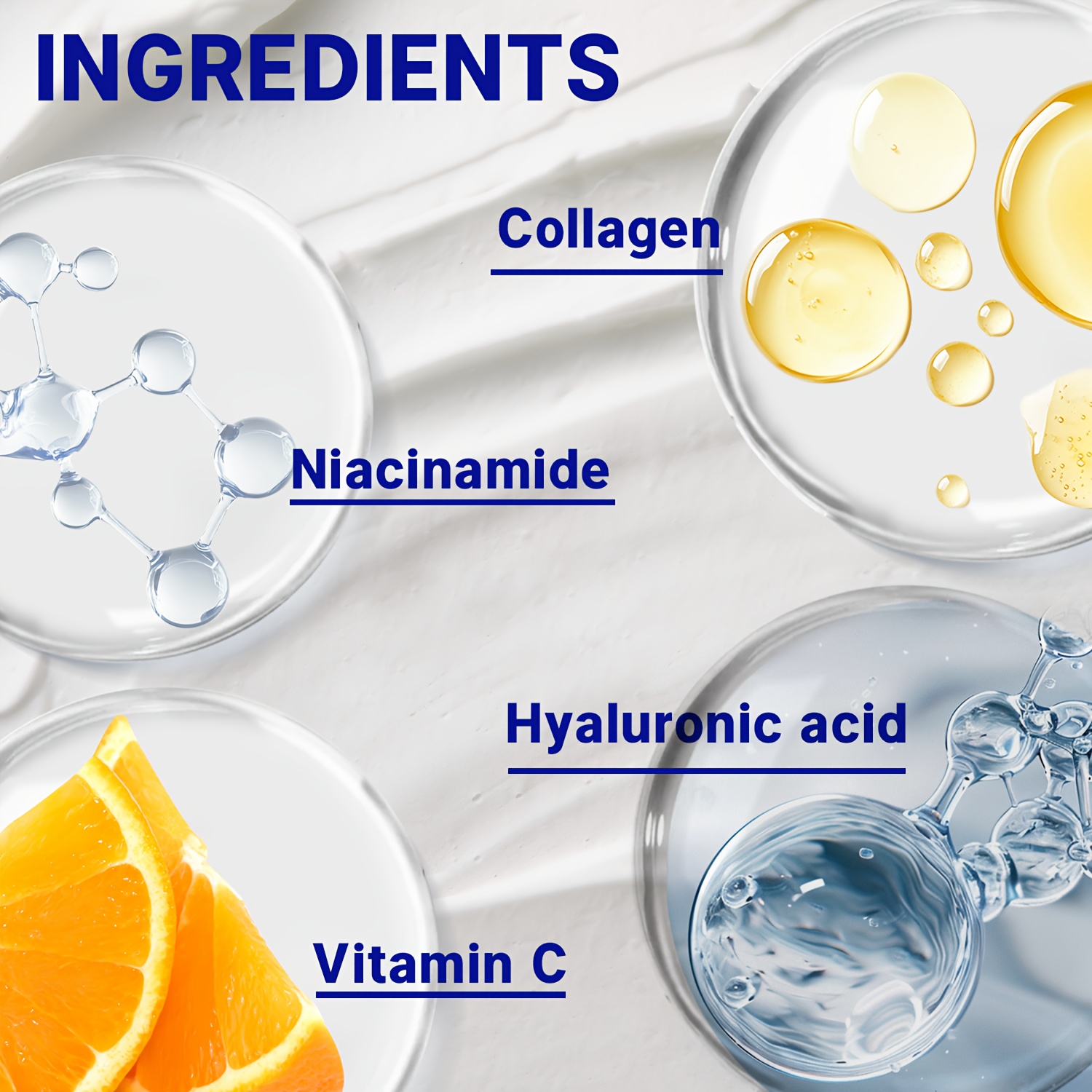 5U1 Krema - Sadrži Niacinamid i Kolagen za zatezanje kože, hidrataciju i vlaženje, uzrokujući bolje hranjenu i glatku kožu. Njega kože za mladenački izgled.