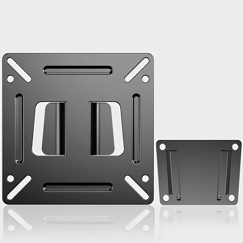 E-shop Ein Set TV-Wandhalterung für 14-24 Zoll, VESA 100x100mm, unterstützt bis zu 25.0 kg - Minimalistisches Eisen-Design, geeignet für Home Office,