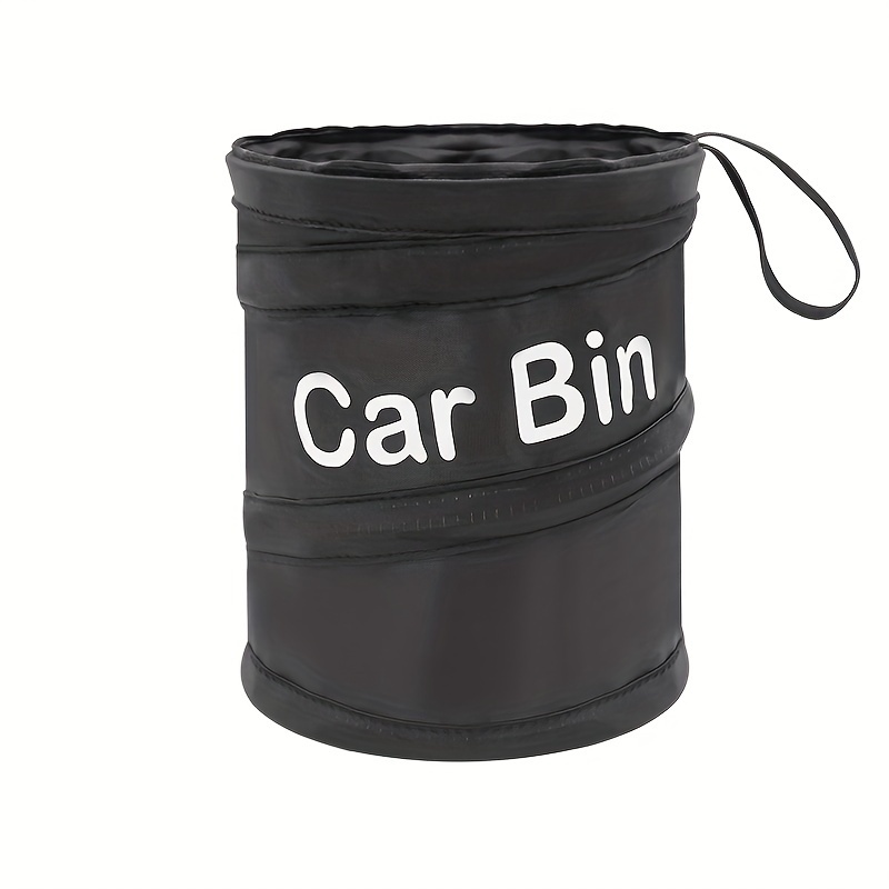 1pc vehicle waste container automotive storage bucket collapsible trash bin interior car additions for  