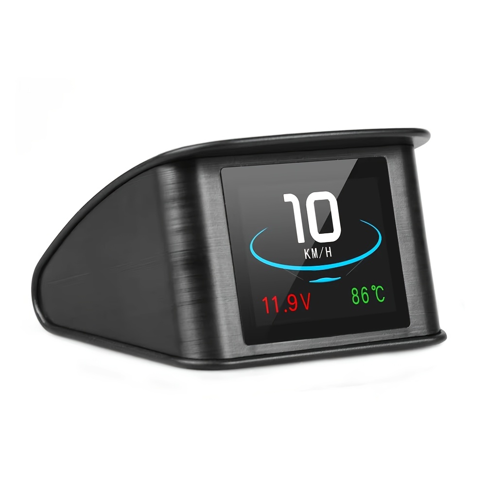 Avtomobilski HUD Head-Up Display Prenosni HD LCD Avtomobilski Računalnik Merilnik Hitrosti z Prikazom Napetosti in Temperature , Brez Baterije