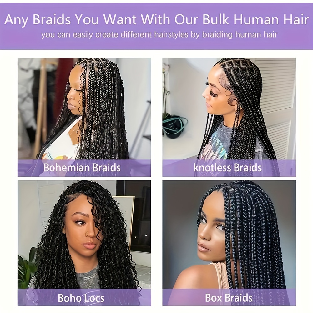 Deep Wave Bulk - Braiding – Easy Hair Co