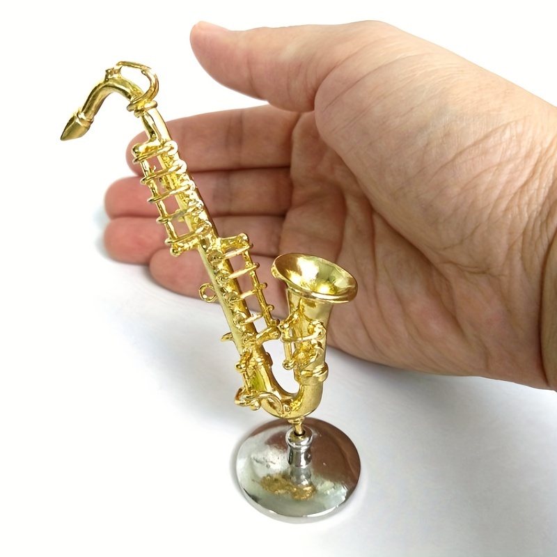 Saxofón de juguete, accesorios de fiesta, saxofón para niños, accesorios de  aprendizaje para niños, juguete de saxofón