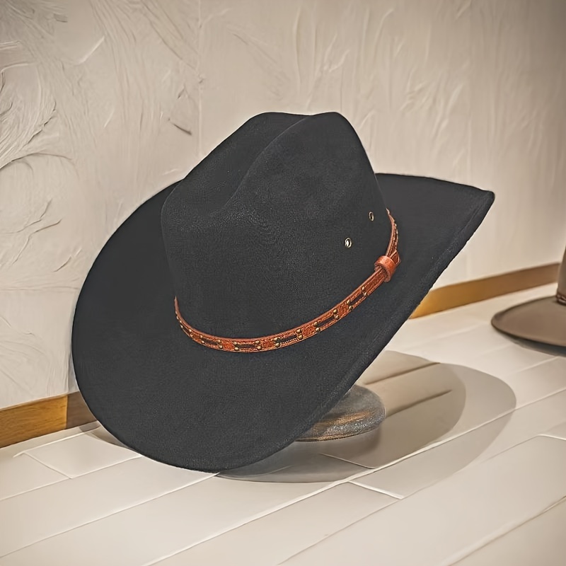 

-end - Hat Red Hat Bronze Copper Eye 9.5cm Cowboy Hat