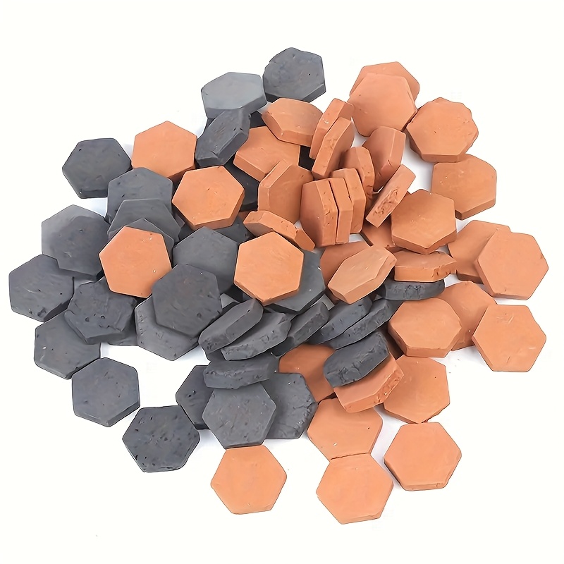 Mini Concrete Bricks 100/160pcs for Landscape Enhancement