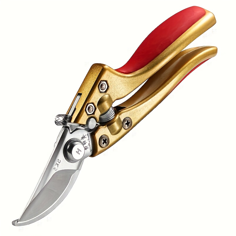 TEMU Professional Pruning Shears Gardening Shears-sharp Bypass , Used For Pruning Branches, Rose Gardening, Fruit Trees And .