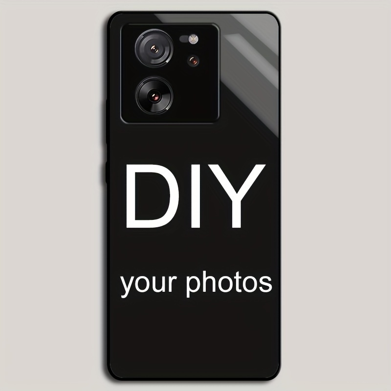 E-shop Individuelle Handyhülle für Xiaomi 14T Pro/13T/mi 11i, personalisiertes DIY-Musterfoto, hochauflösender Spiegeleffekt, weicher Kanten-Schutz