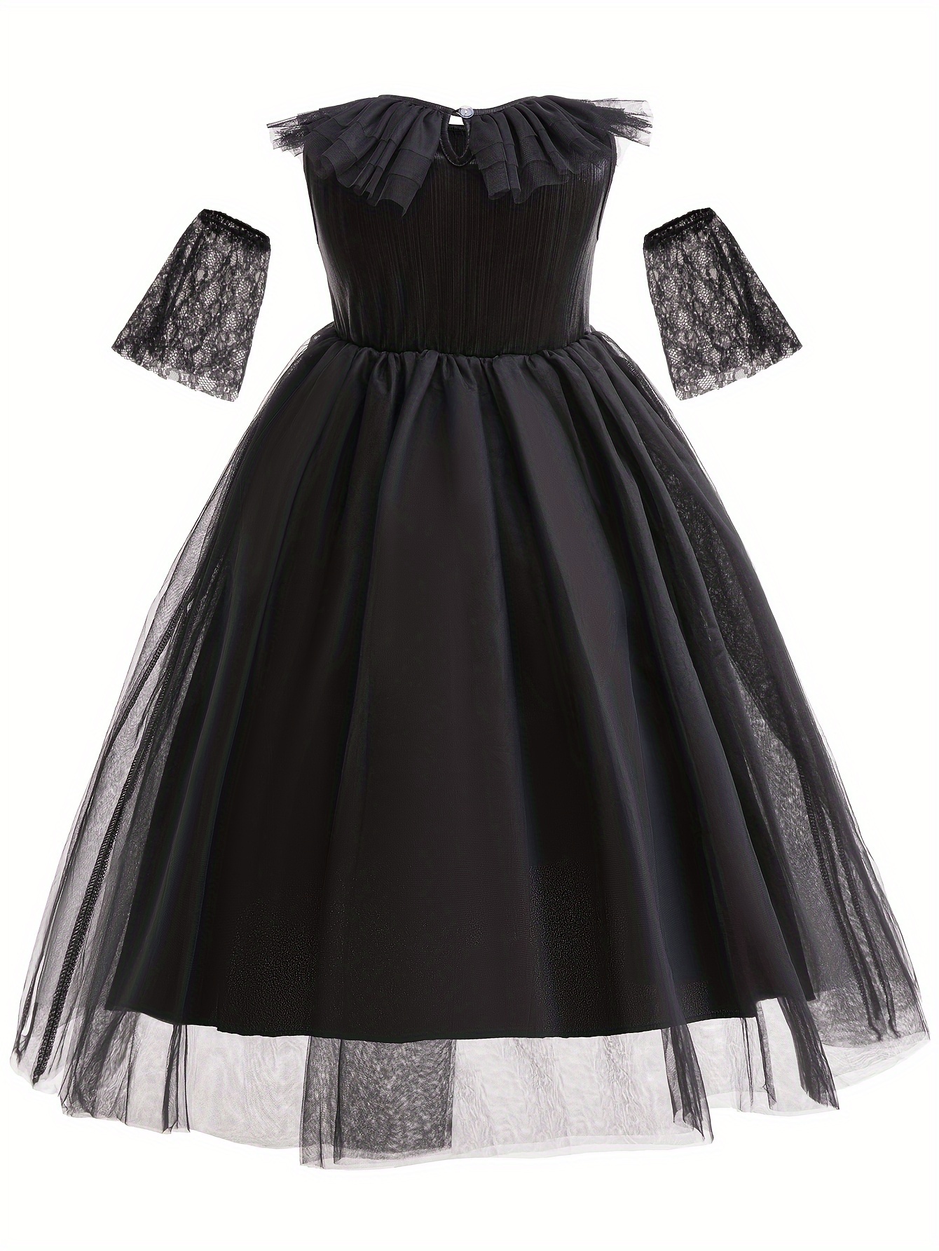 chinese dress ladies Witchy elegance rose lace dress – Cutiekill main image 0