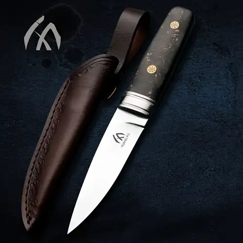 1pc Outdoor Survival Knife With Sheath Perfect For Fishing And Camping  Great Mens Gift - Sports & Outdoors - Temu Canada