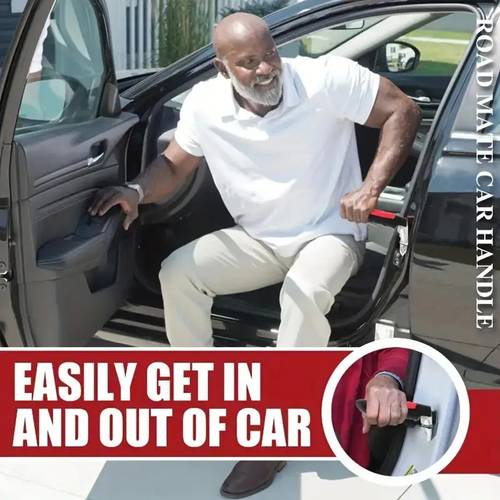 portable vehicle support handle 3 in 1 elderly door handle assist seat belt cutter sturdy window breaker suitable for elderly pregnant and disabled drivers reliable car auxiliary door handle accessories