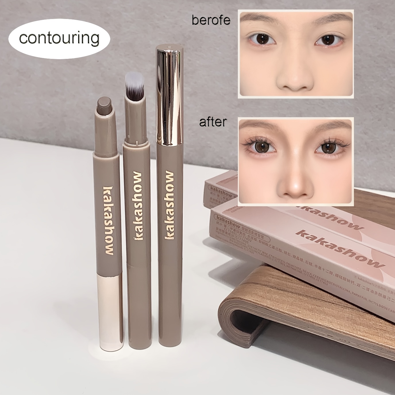 contouring and nose shading dual use makeup stick ideal for daily use and special occasions perfect valentines day or birthday gift