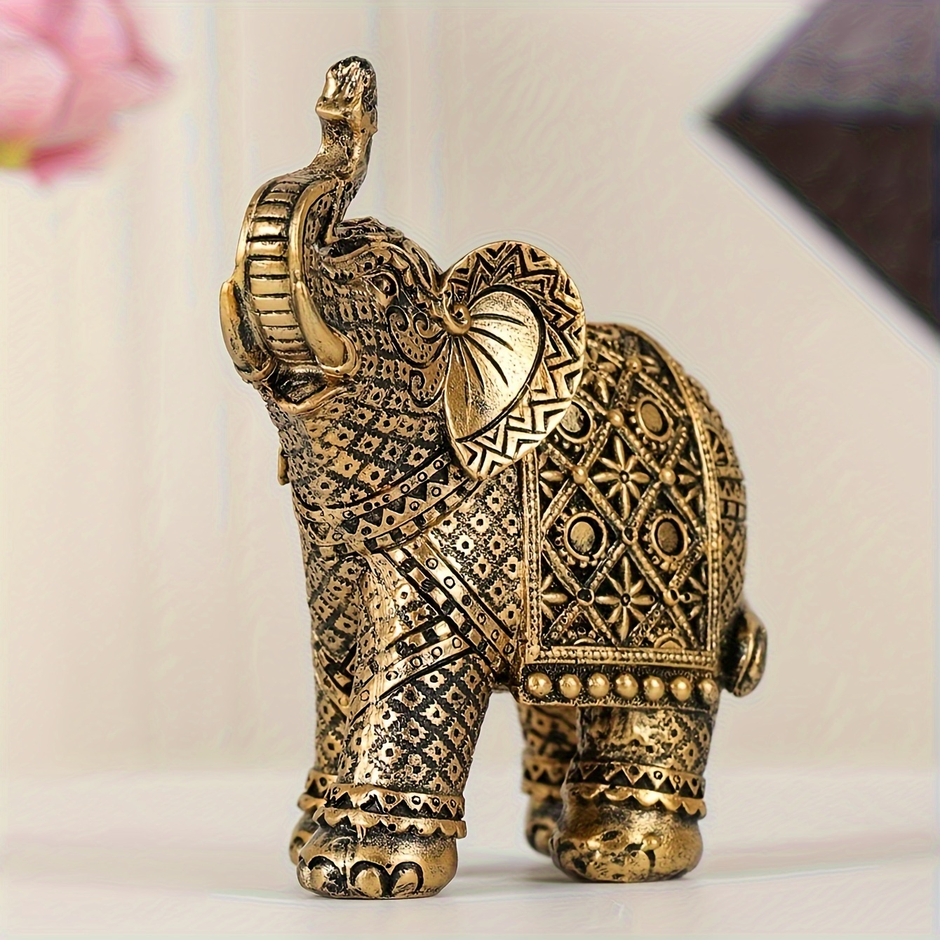 

1pc Elephant Crafts Decoration Ornament
