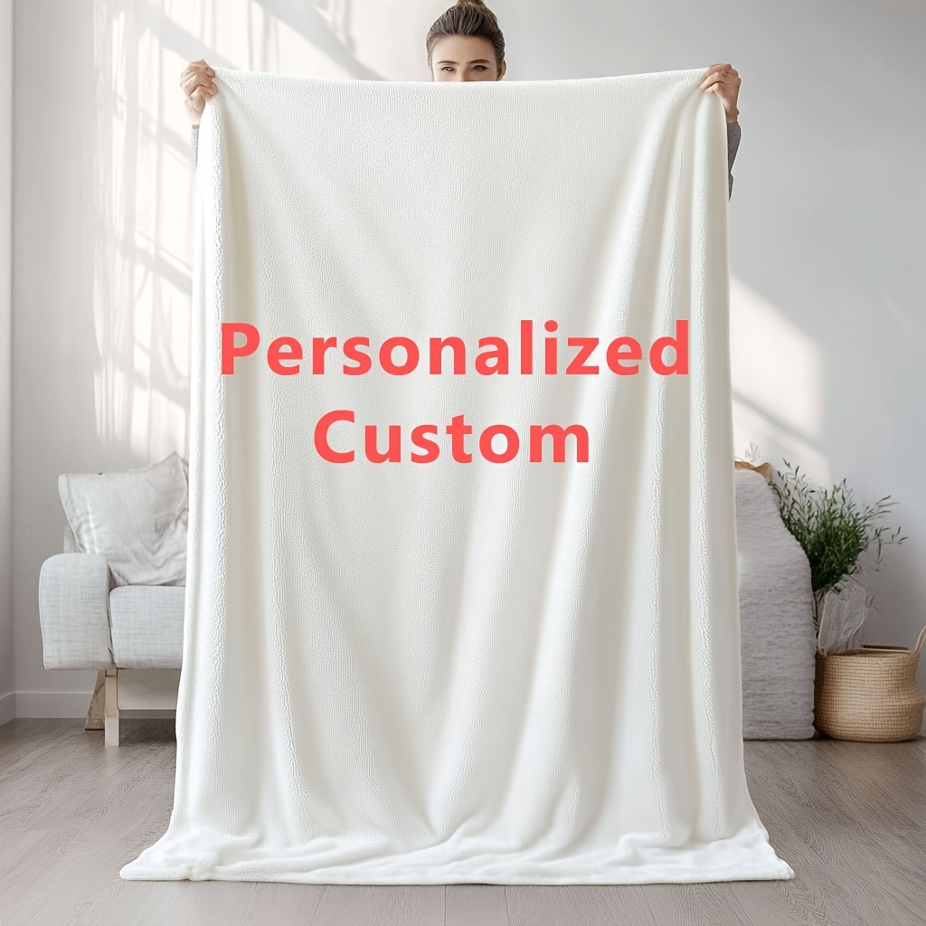 Special Custom Blanket, Soft and Warm, Personalized Gift