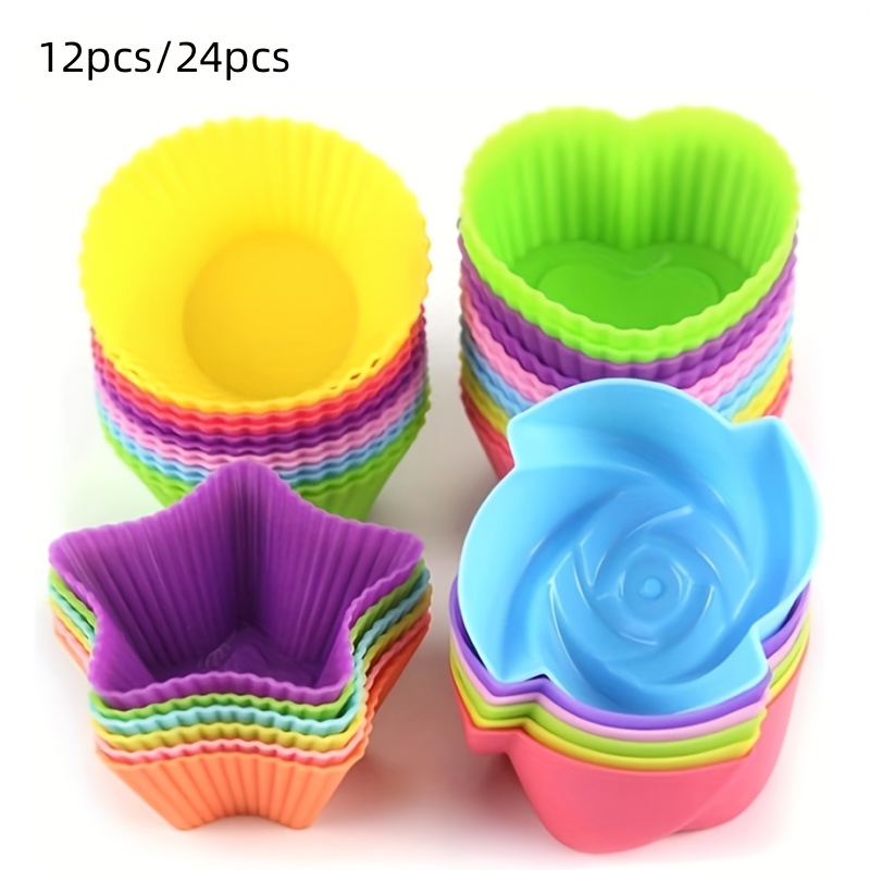 Oxo 12pk Baking Cups Cupcake Liners Target Silicone Cupcake Molds