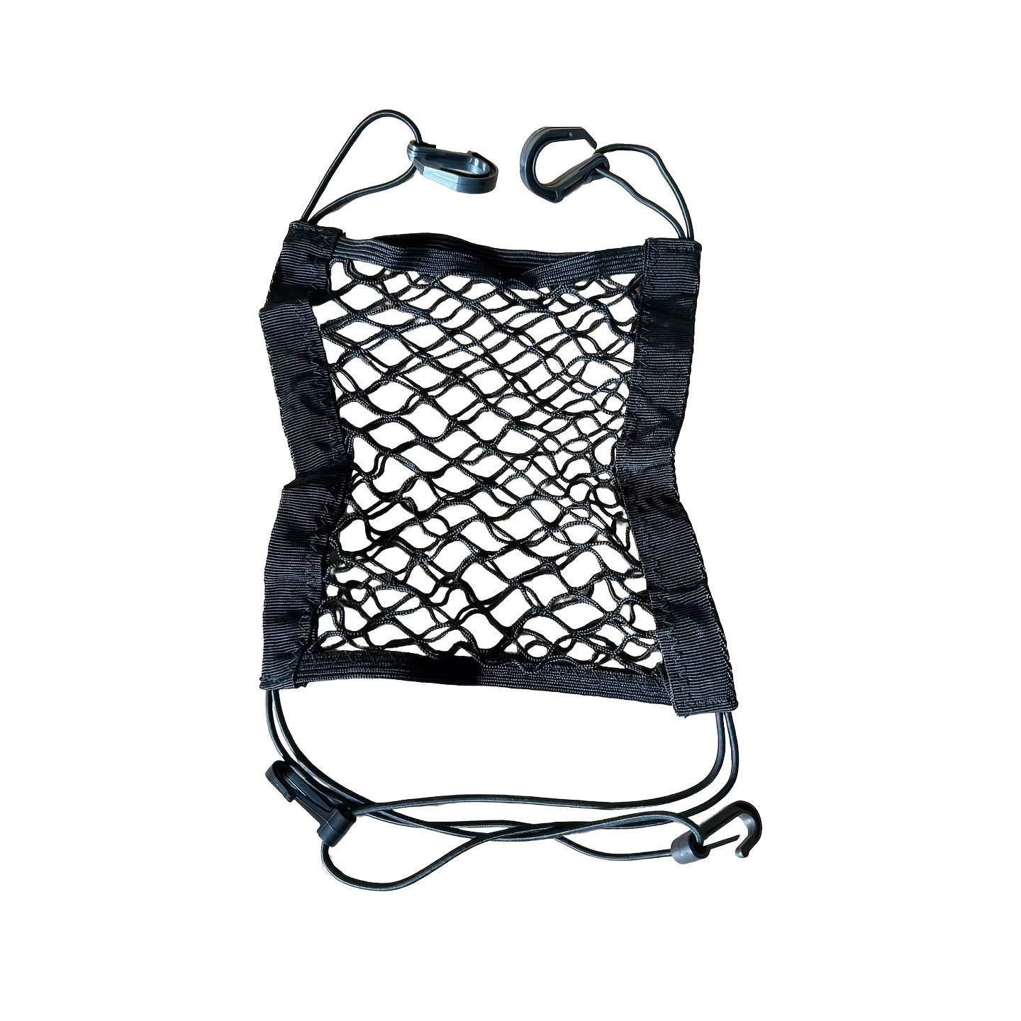 TEMU 1 pz Borsa portaoggetti per schienale sedile auto, organizer a rete, portaoggetti per bagagliaio e sedile, accessori interni per veicoli con