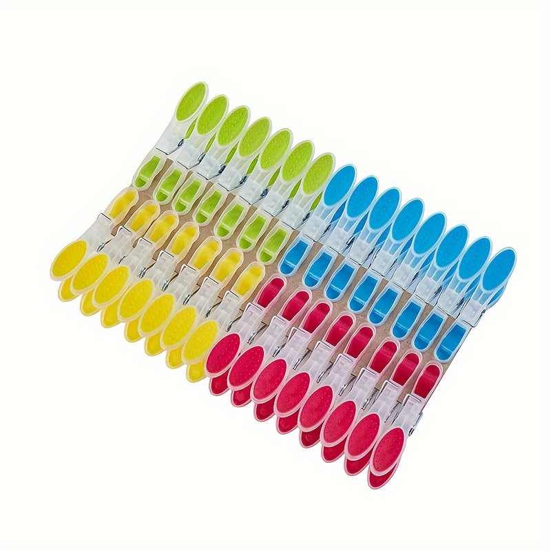 

essential" 30pcs Household Clips Seamless Clothes Drying Clips Clothes Drying Clips Clothes Clips Windproof Clips