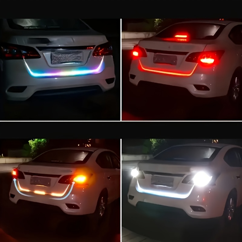 rgb light strip car led 12  led 120cm 150  for cars ambient neon accent lighting hard wired vehicle   compatible with multiple models no battery required Product details 4