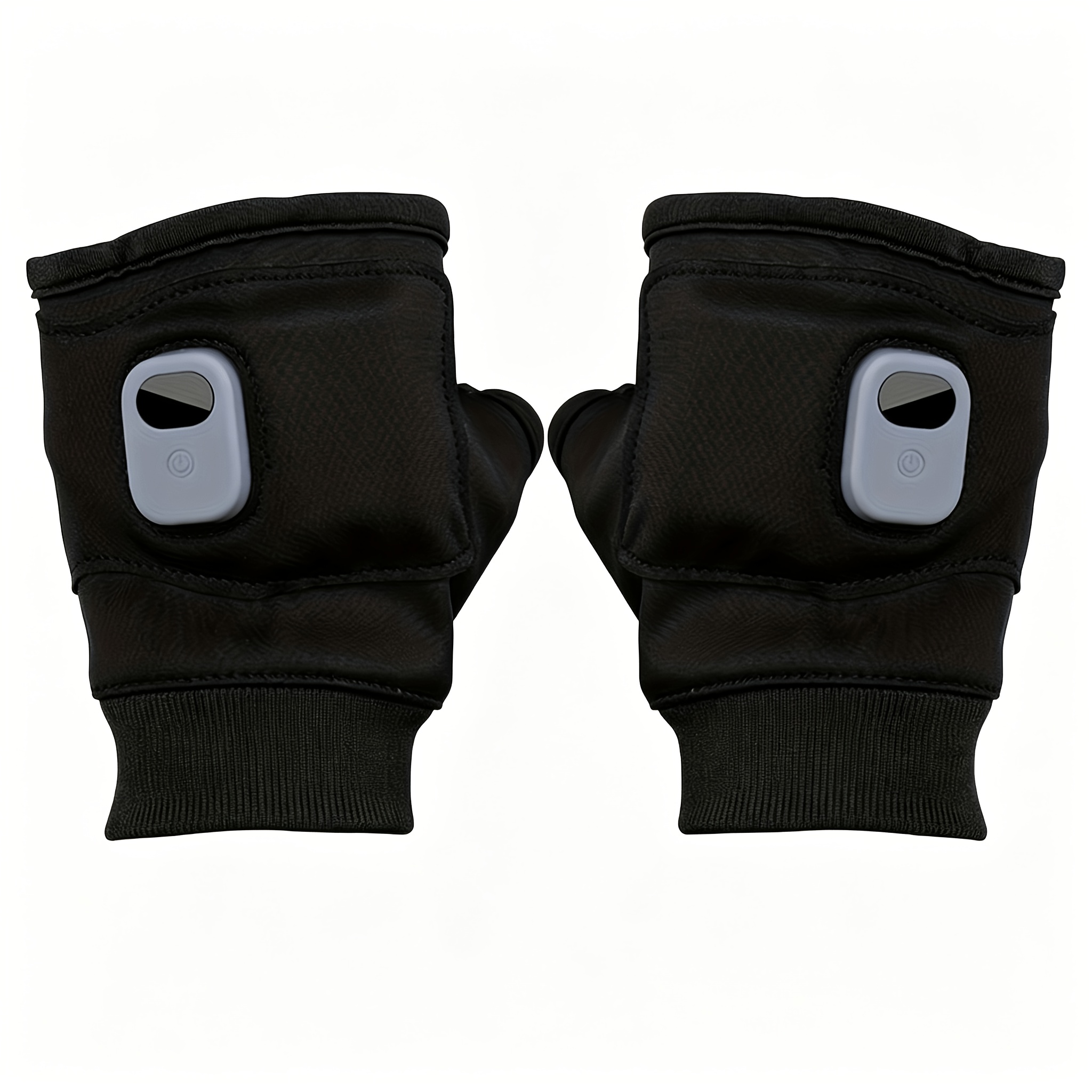 TEMU 2pcs Smart Electric Heating Gloves With Digital Display & 3-speed Heating - Usb-powered Portable Warm Hands Suitable For Motorcycle Riding,