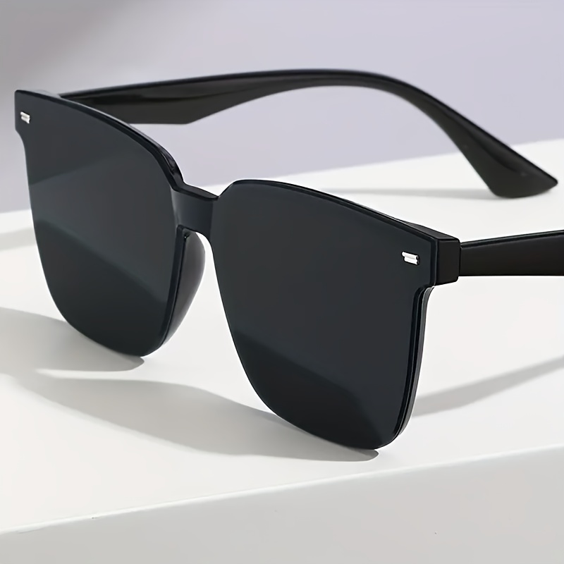 

Anti-glare Square Fashion Glasses For Men And Women Perfect For Driving, Beach And Travel